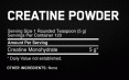 CREATINE POWDER