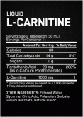 LIQUID L-CARNITINE 1000mg.  355ml.