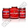 ПРОМО СТАК BSN N.O.-Xplode 50serv. + BSN Syntha-6 5lb + BSN Amino X