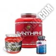 PROMO STACK Haya Food Based Men's Multivitamin + Amix Amino Pills 330 Tabs + BSN Syntha-6 / 5lbs