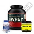PROMO STACK ON 100% Whey Gold Standard 5lb + VemoHerb Bulgarian Tribulus + Primaforce DAA