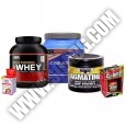 PROMO STACK Natrol Omega-3 Krill Oil / Amix CellEx / Primaforce Agmatine / ON 100% Whey Gold Standart /  MEX Creatine