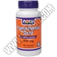 NOW Pantothenic Acid 500 mg. 100 caps.