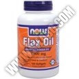 NOW Flax Seed Oil Organic (Ленено масло) 1000mg. 100pills.
