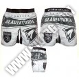 FAMILIA GLADIATORIA Fight Shorts - White Black