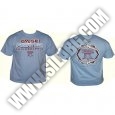CAGE FIGHTER Retro Philadelphia Tee - Light Blue