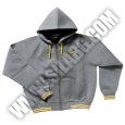 GORILLA WEAR GORILLA HOODED JACKET - Grey Melange
