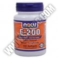 NOW VITAMIN E-200 IU MT - 100 softgels