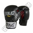 EVERLAST Ergo Molded Foam Boxing Leather Gloves /Black/