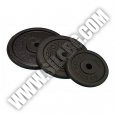 AB FIT Диск черен заоблен PRP2 / 2x1.25 kg