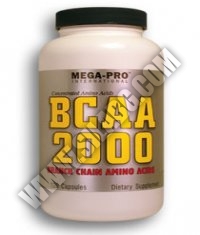 MEGA PRO AMINO ACIDS BCAA (Амино с разклонена верига) 120 капс.