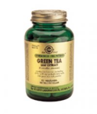SOLGAR На Билкова Основа GREEN TEA LEAF EXTRACT, S.F.P.  60caps