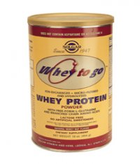 SOLGAR PROTEINS WHEY TO GO PROTEIN POWDER 454