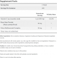 Vitamin C-1000 with Rose Hips & Bioflavonoids / 250 Тabs