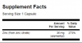 Zinc /Citrate/ 30mg. / 60 Caps.