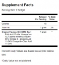 Flaxseed Oil 1000mg. / 100 Softgels.