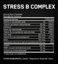 Stress B-Complex + Vitamin C / 120 Caps.