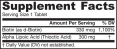 Alpha Lipoic Sustain + Biotin 300mg. / 120 Tabs.