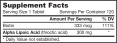 Alpha Lipoic Sustain + Biotin 300mg. / 120 Tabs.