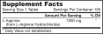 Arginine 1000mg. / 100 Tabs.