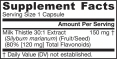 Milk Thistle 150mg. / 100 Vcaps.