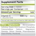 Vitamin C-500 / 100 Tabs.