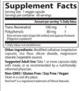Trans-Resveratrol 100 mg / 60 Vcaps