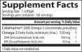 DHA 500 Omega 3 with Calamarine 500 / 60 Soft.