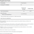 Panax Ginseng 500 mg / 100 Caps