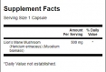 Lion's Mane Mushroom 500mg. / 60 Caps