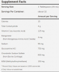 Glucosamine & Chondroitin with MSM Liquid 473ml.