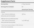 HMB 500 mg / 120 Vcaps