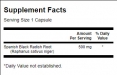 Full-Spectrum Spanish Black Radish 500mg. / 60 Caps