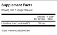 L-Ornithine Amino Acid 500mg. / 60 Vcaps