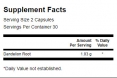Dandelion Root 515mg. / 60 Caps.
