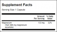 Magnesium Aspartate 685mg (133mg.) / 90 Caps