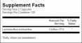 Lactobacillus Acidophilus 1 Billion CFU / 250 Caps