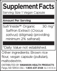Saffron Extract 30mg. / 60 Vcaps