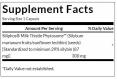 Milk Thistle Phytosome - Standardized Siliphos 300mg. / 60 Caps