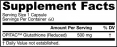 Glutathione Reduced 500mg. / 60 Caps