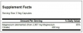 Magnesium Citrate 400 mg / 240 Vcaps