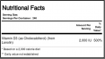 Vitamin D-3 / 2000 IU / 240 Softgels