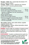 Curcumin Turmeric 550 mg / 60 Vcaps