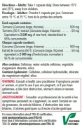 Curcumin Turmeric 550 mg / 60 Vcaps