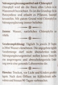 Chlorophyll Tropfen Aus Alfalfa / 100 ml