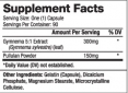 Gymnema Sylvestre 300 mg / 90 Caps