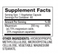 Magnesium 200 mg / 60 Caps
