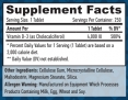 Vitamin D3 / 4000 IU / 250 Tabs