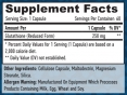 Glutathione 250 mg / 60 Vcaps