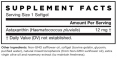 Astaxanthin 12 mg / 60 Softgels